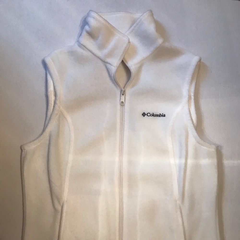 White Columbia Vest